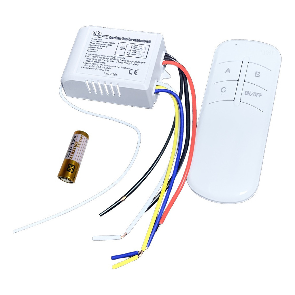 Interruptor Luz Controle Remoto Casa Inteligente Bivolts em Oferta na Shopee