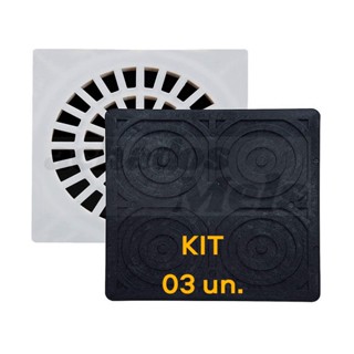 Kit com 03 Tampas de Ralo Protetor Barata Escorpião Mau Cheiro de Esgoto Maxximo em Oferta na Shopee