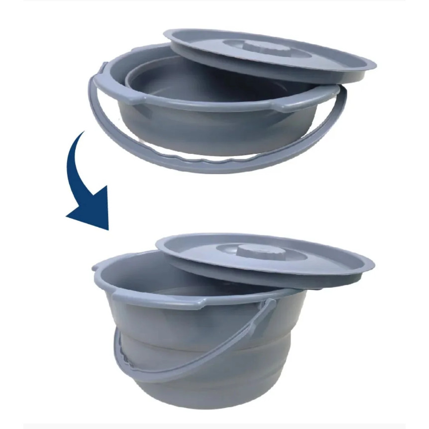 Comadre Retratil Para Cadeira de Banho Universal Dellamed