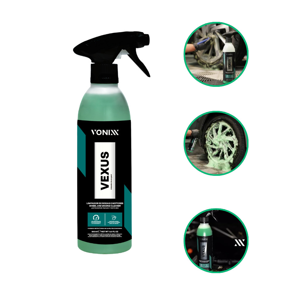 Vexus 500ml Vonixx Limpador De Uso Geral Limpa Rodas E Motor em Oferta na Shopee