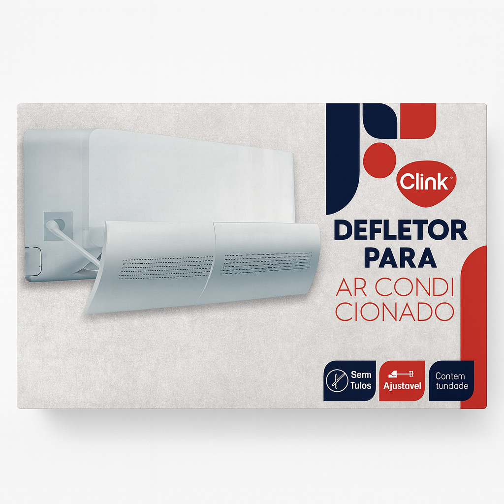 Imagem Defletor Ar Condicionado Direcionador Vento Gelado Split