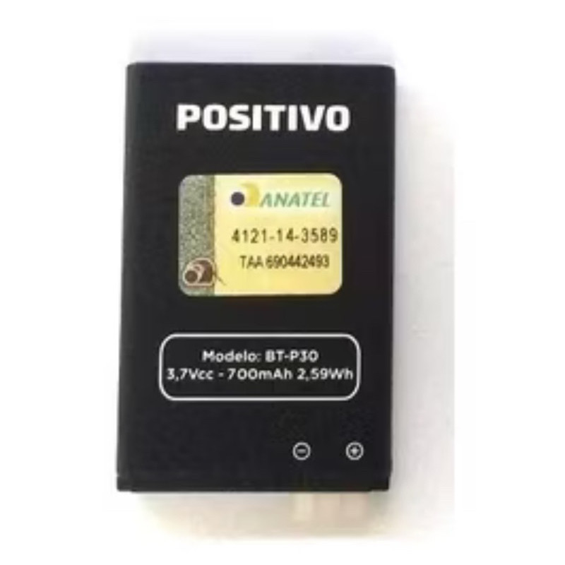 Ba-te-ria P30 para positivo P30
