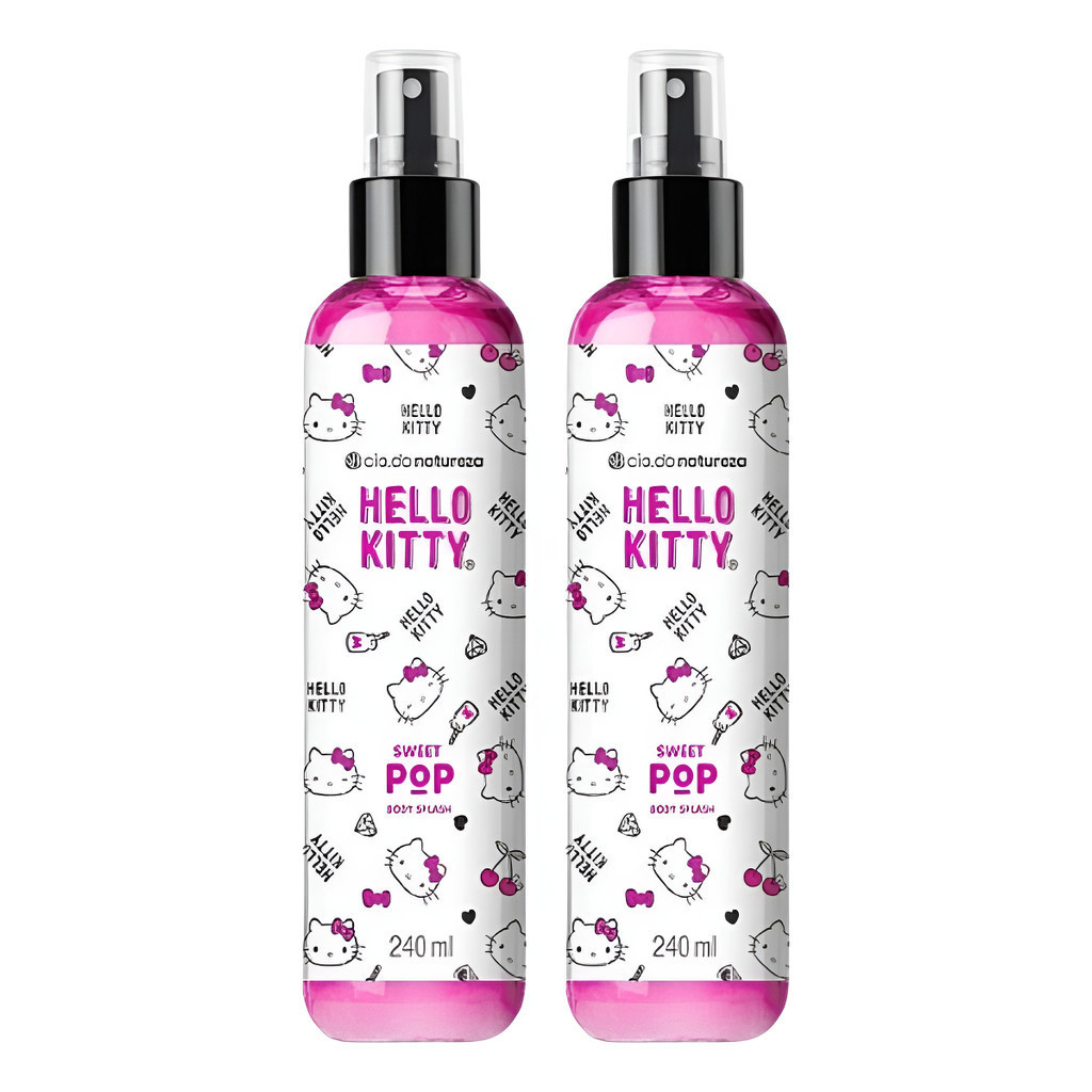 2 Deo Colônia Body Splash Hk Sweet Pop
