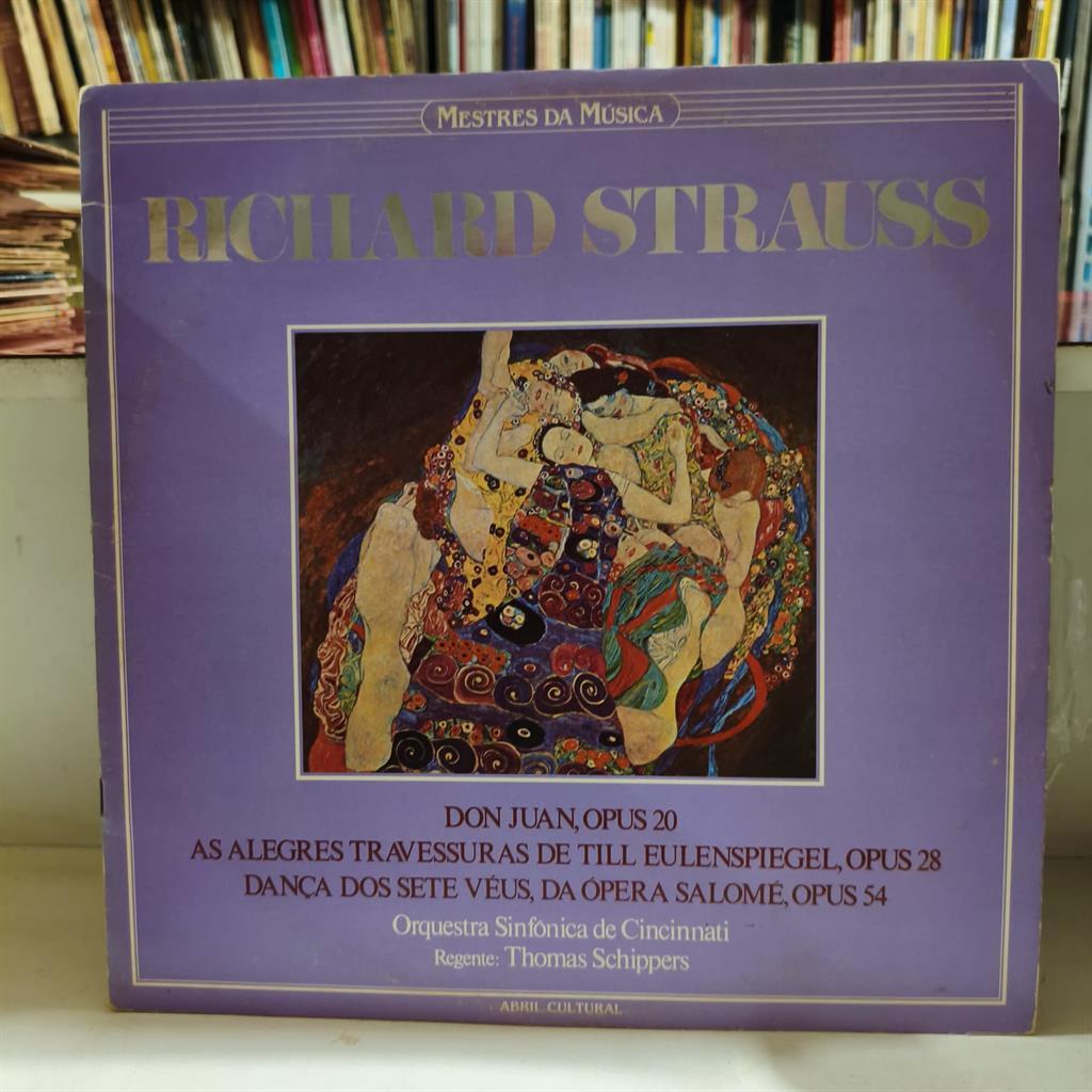 VINIL Richard Strauss LP - Mestres Da Música richard strauss