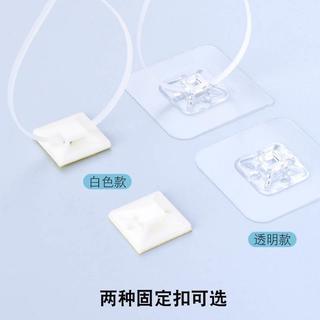 Gravata transparente sem perfuração, para animais de estimação, gato, cachorro, cerca, fivela, fixação pegajosa, ventosa