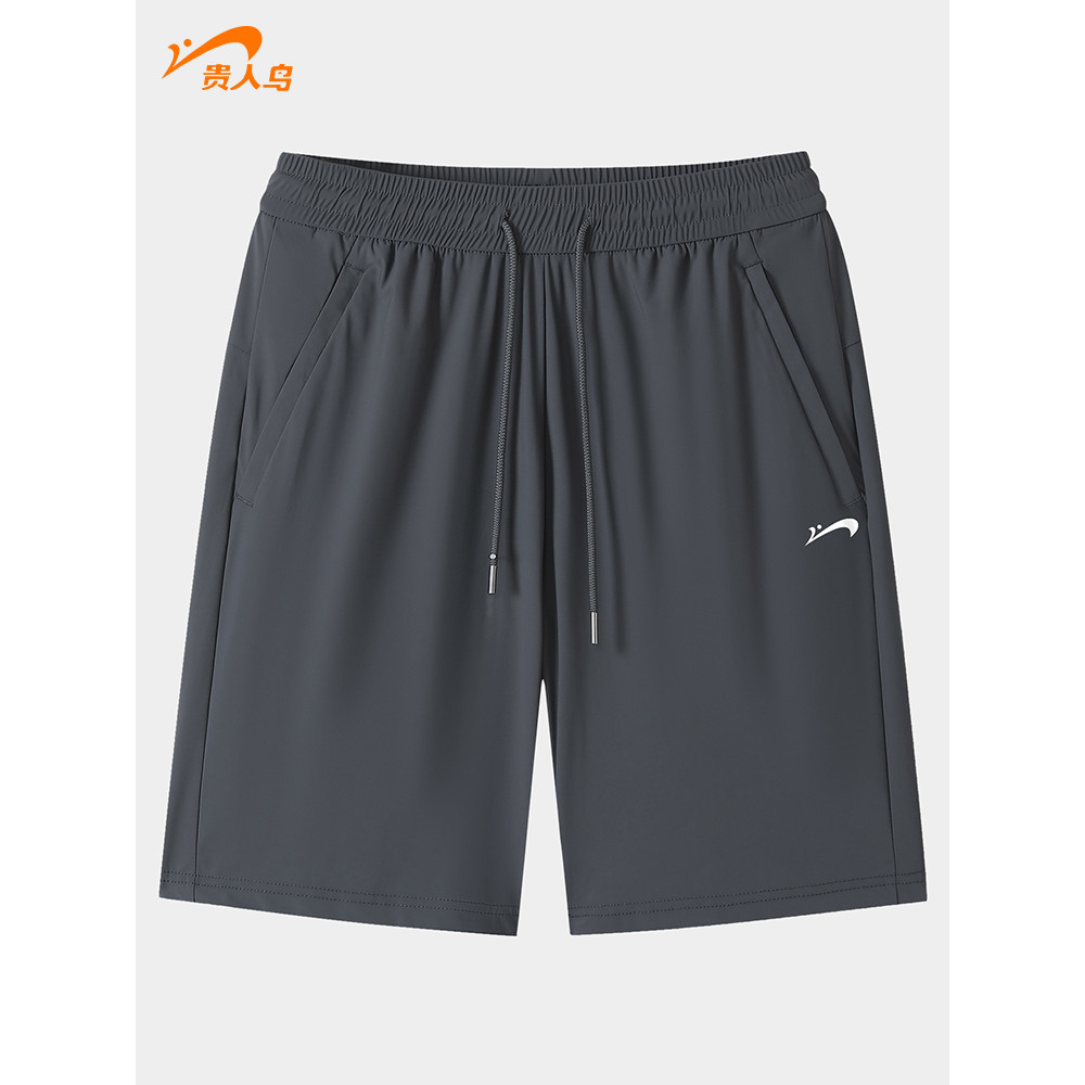 Noble Bird esportes shorts masculino verão fino gelo seda protetor solar shorts masculino correndo shorts de secagem ráp
