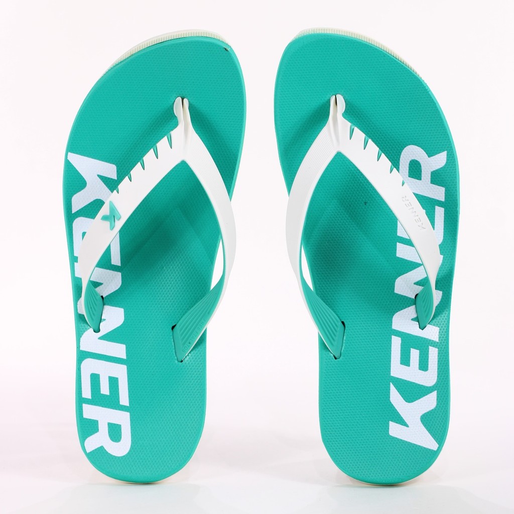Chinelo Kenner Red Verde e Branco - Juvenil