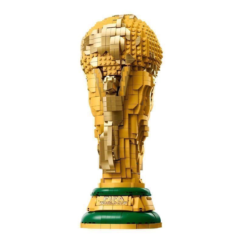 Compatível com Lego Copa do Mundo de Futebol Internacional Hercules Cup Blocos de Construção Troféu de Futebol Fãs Ornam