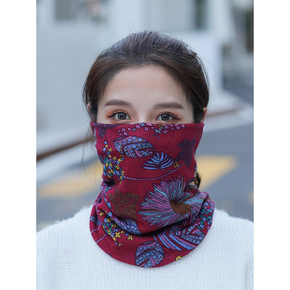 Bib senhoras coluna Cervical pescoço protetor ciclismo quente pescoço protetor pequeno cachecol à prova de vento pilha c