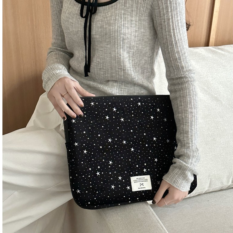 Bolsa Para Laptop Shining Star Tablet Clutch Compatível Com iPad À Prova De Choque MacBook 10/11 Polegadas 13/14 15/15.6