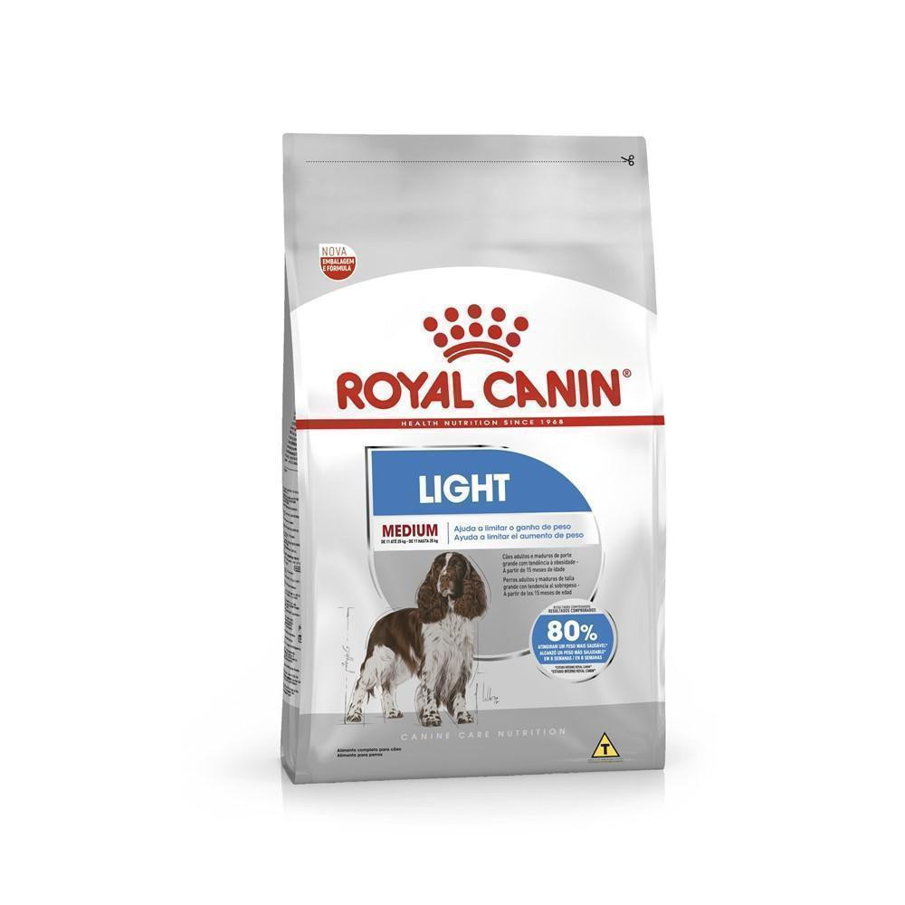 Ração Light para Cães Adultos ou Idosos de Porte Médio com Tendência à Obesidade