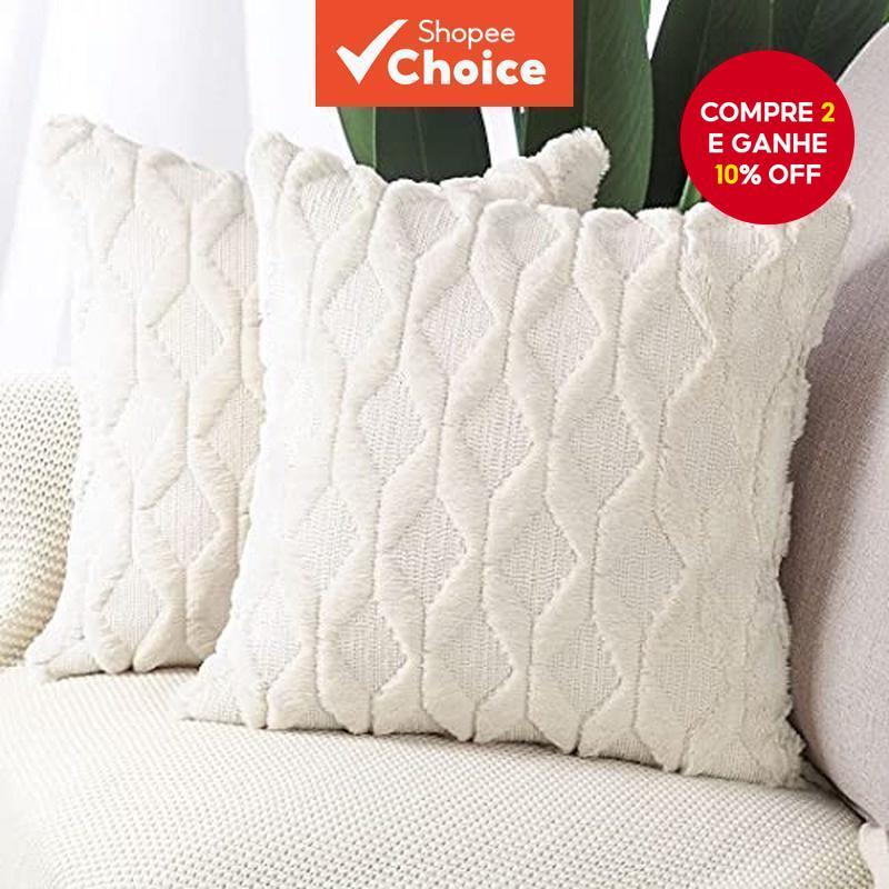 Almofada Para Sofá Quarto Square Dark Taupe 16 * 16/20 * 20 Polegadas