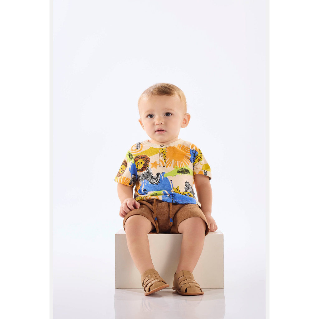 Conjunto Bebê Camiseta e Bermuda Up Baby