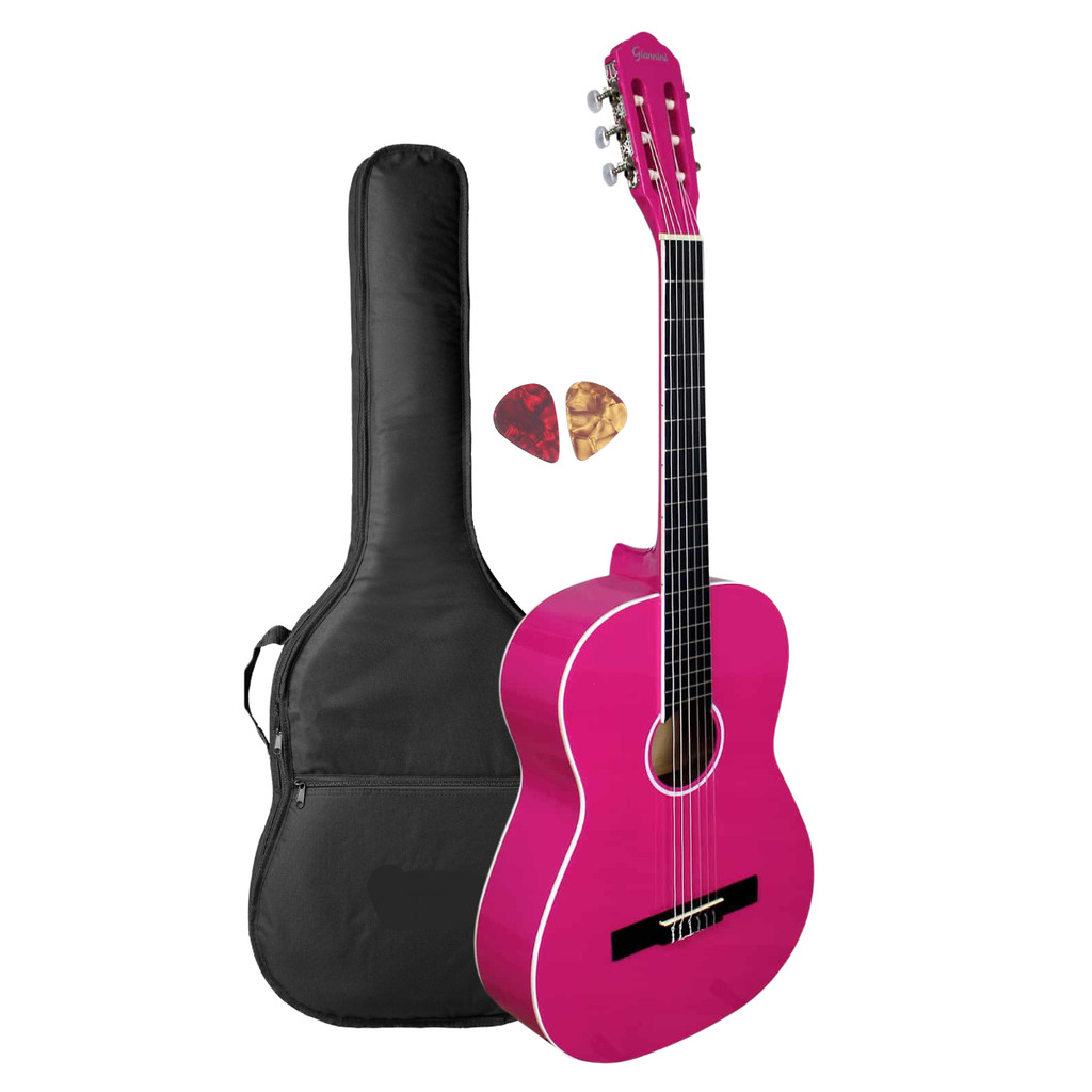 Violão Nylon Rosa Giannini Acústico N14PKG + Capa Almofadada