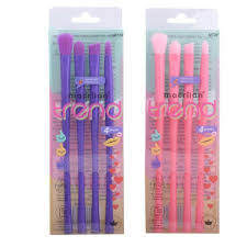 KIT COM 04 PINCÉIS PARA ÁREA DOS OLHOS - LINHA TREND MACRILAN
