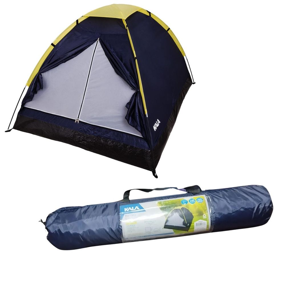 Barraca de Camping Kala San Valentin 2 Pessoas 1,3Kg Compacta Impermeável Código 106003