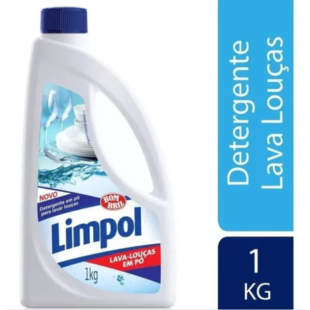 Imagem Limpol Sabão Lava Louças para Máquina em Pó 1 Kg