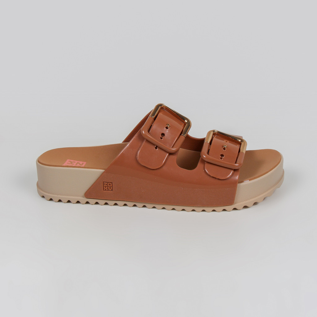 Chinelo Birken Slide Partner Soft Zaxy 19333 Bege Castor