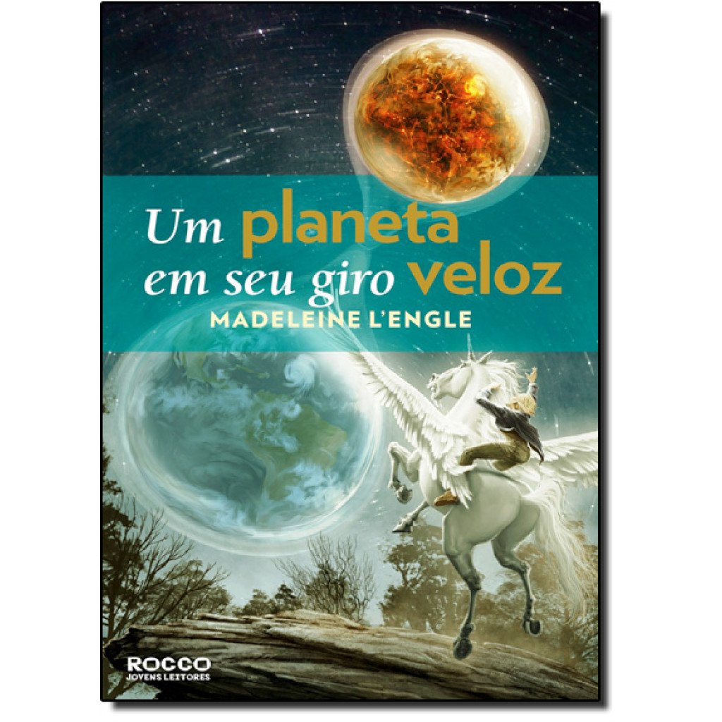 Um planeta em seu giro veloz