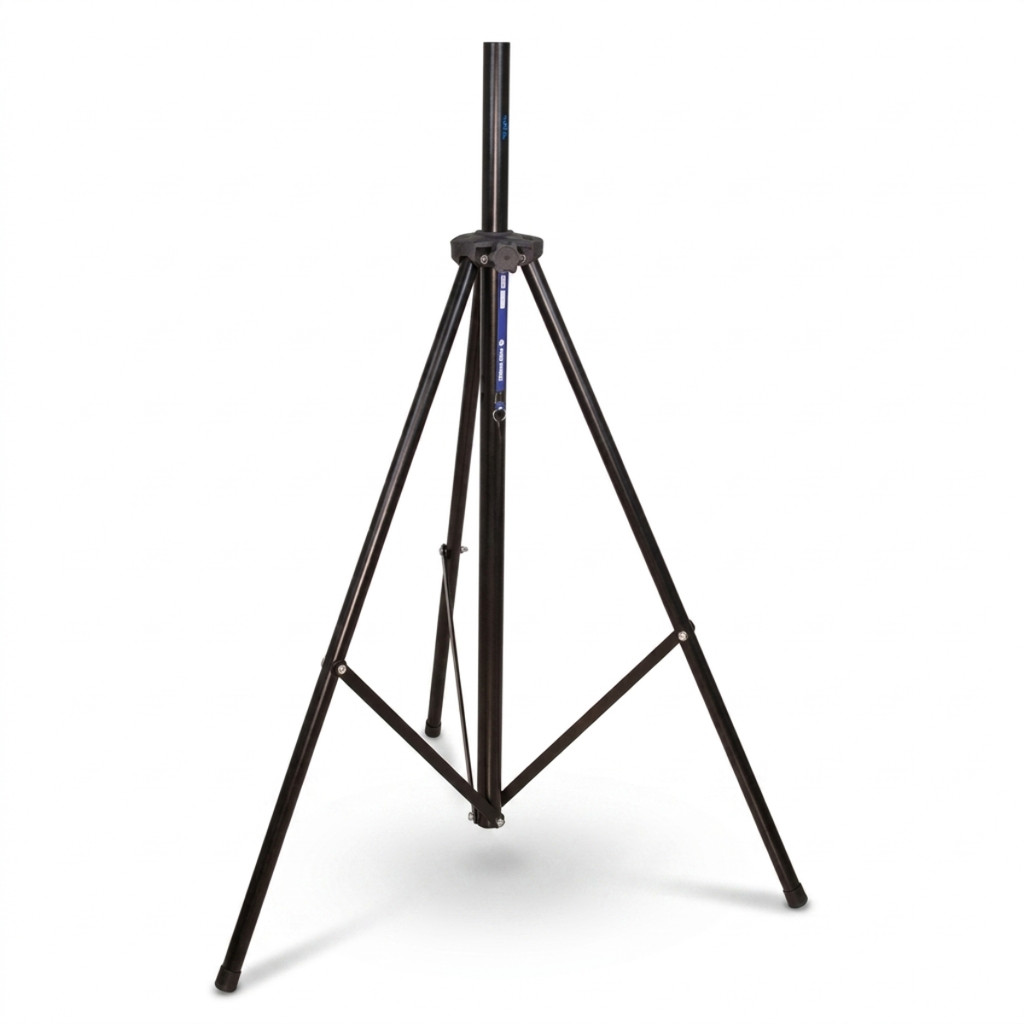 Pedestal Tripé Para Caixa De Som Acústica  Profissional Compacto