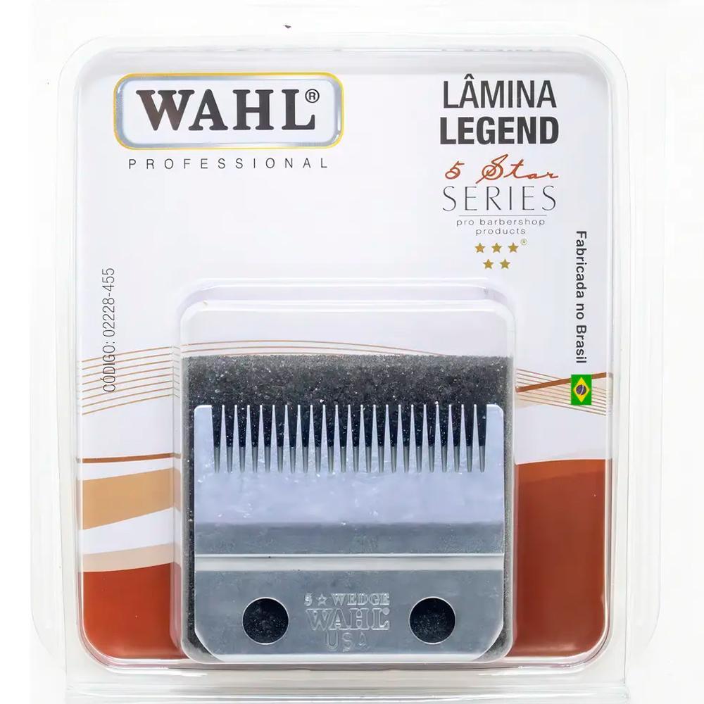 Lâmina de Corte em Aço Cromado Wahl 5 Star Series para Máquina Wahl Legend 02228-455