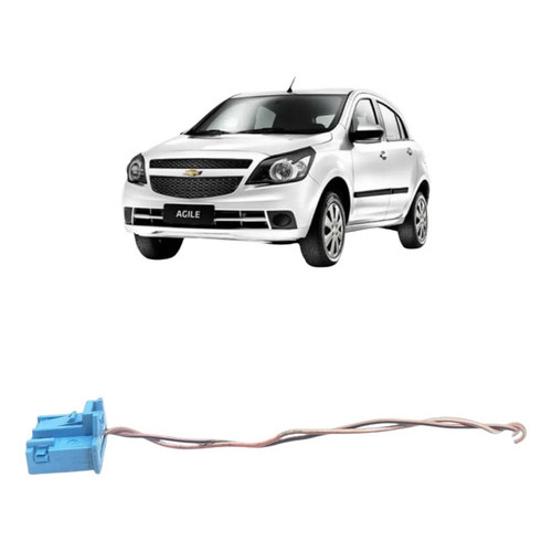 Chicote Conector Plug Motor Atuador Ar Gm Agile 2010 A 2014