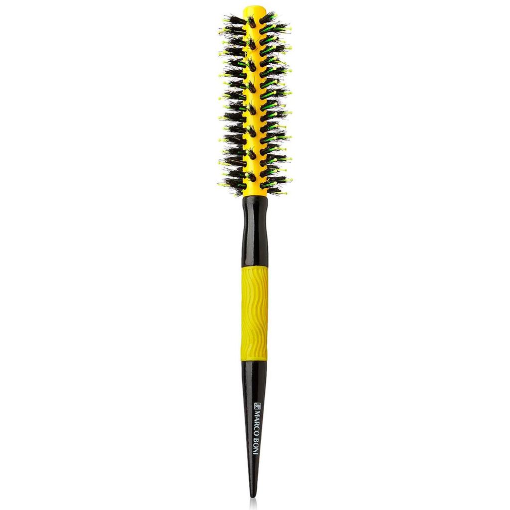 Escova Profissional Marco Boni Thermal Ceramic Yellow Basic 35mm Amarelo 7331