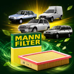 Filtro Ar Fiat Uno Prêmio Elba Fiorino Mann-filter C2496