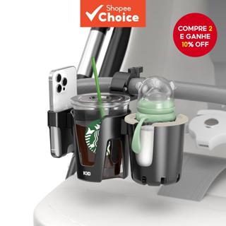 Suporte De Copo Para Carrinho De Bebê 3 Em 1 Com Telefone E Garrafa Rotação De 360 Uso Múltiplo Presente De Natal em Oferta na Shopee