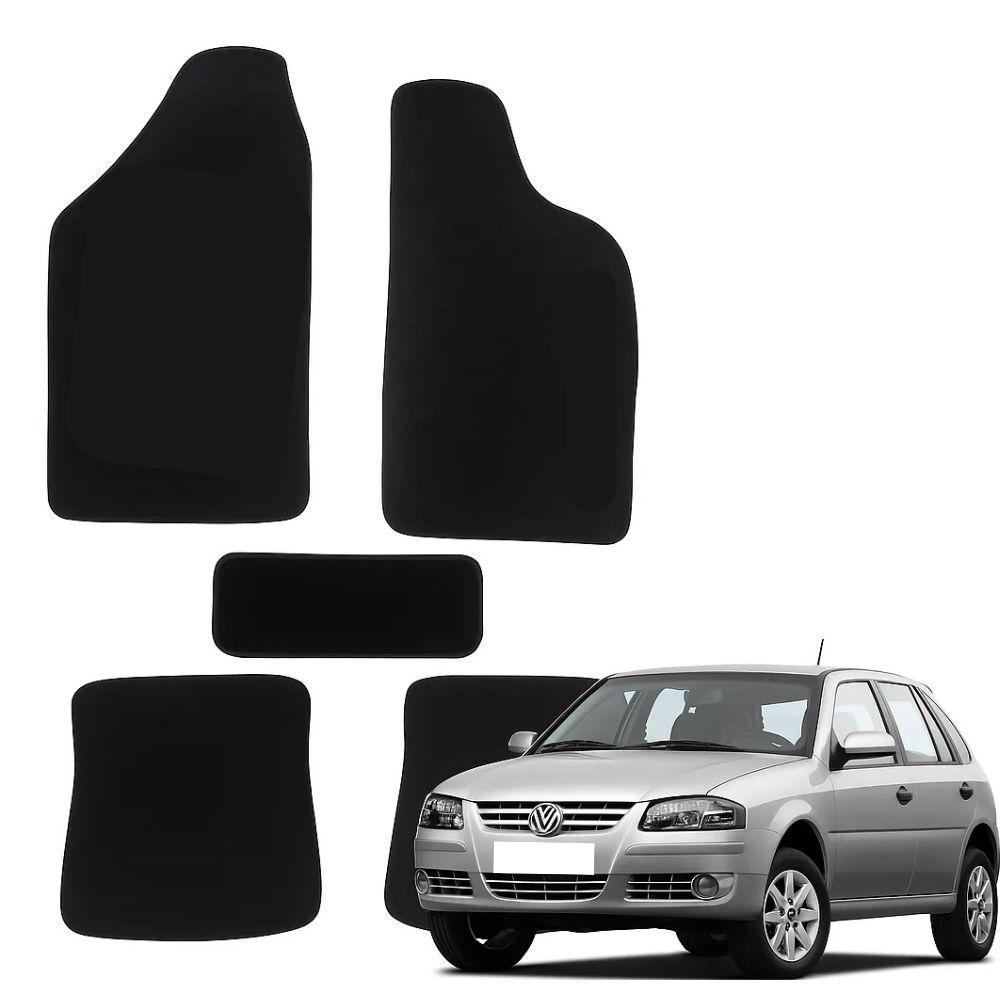 Tapete Carpete Preto Gol G2 G3 G4 1995 a 2008 Jogo 5 eçs