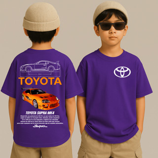 Camiseta Algodão Infantil Streetwear Supra Bryan Velozes e Furiosos Toyota Japan Carros Corrida em Oferta na Shopee