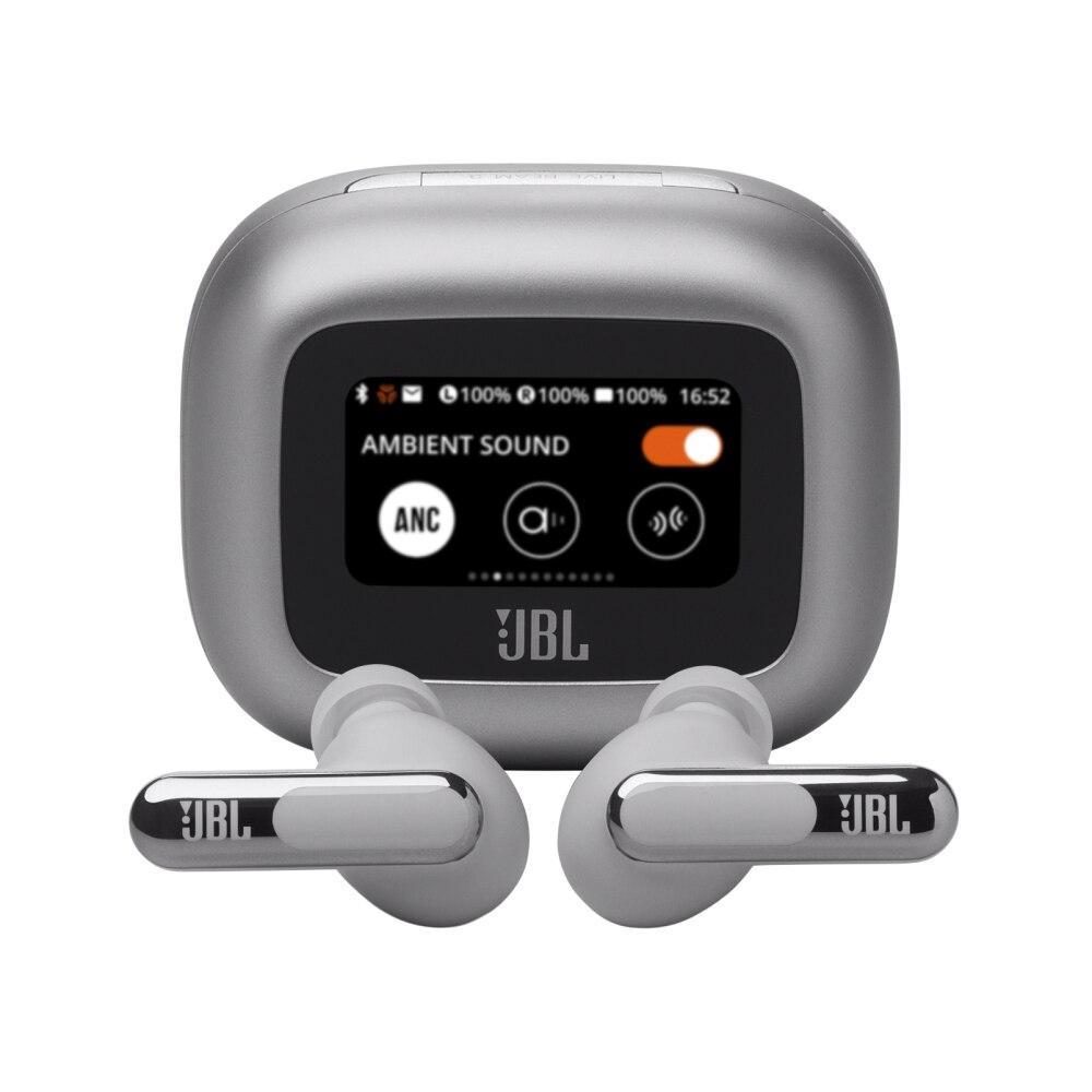 JBL Live Beam 3, Fone de Ouvido Bluetooth, Prata
