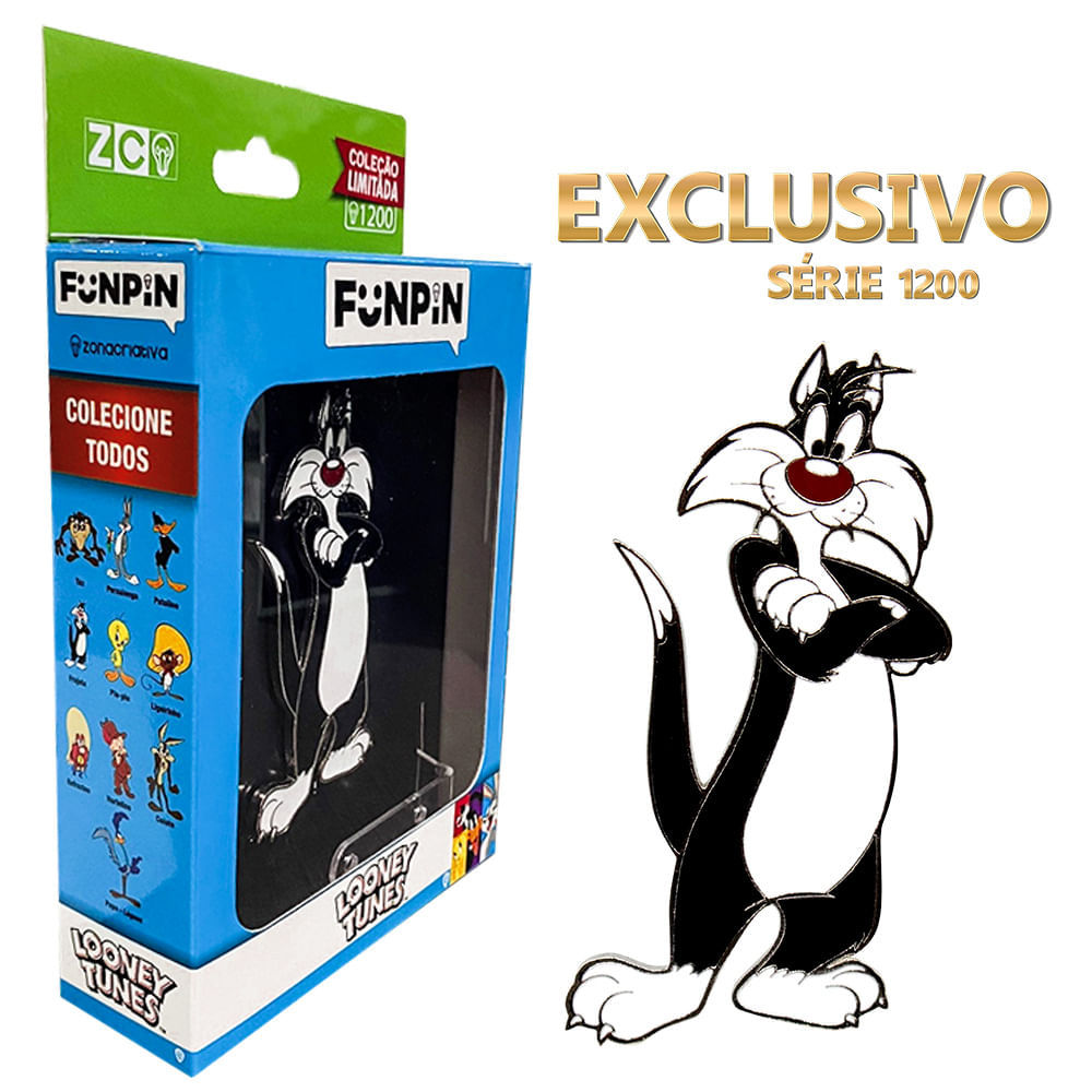 FunPin Frajola  - Looney Tunes em Oferta na Shopee