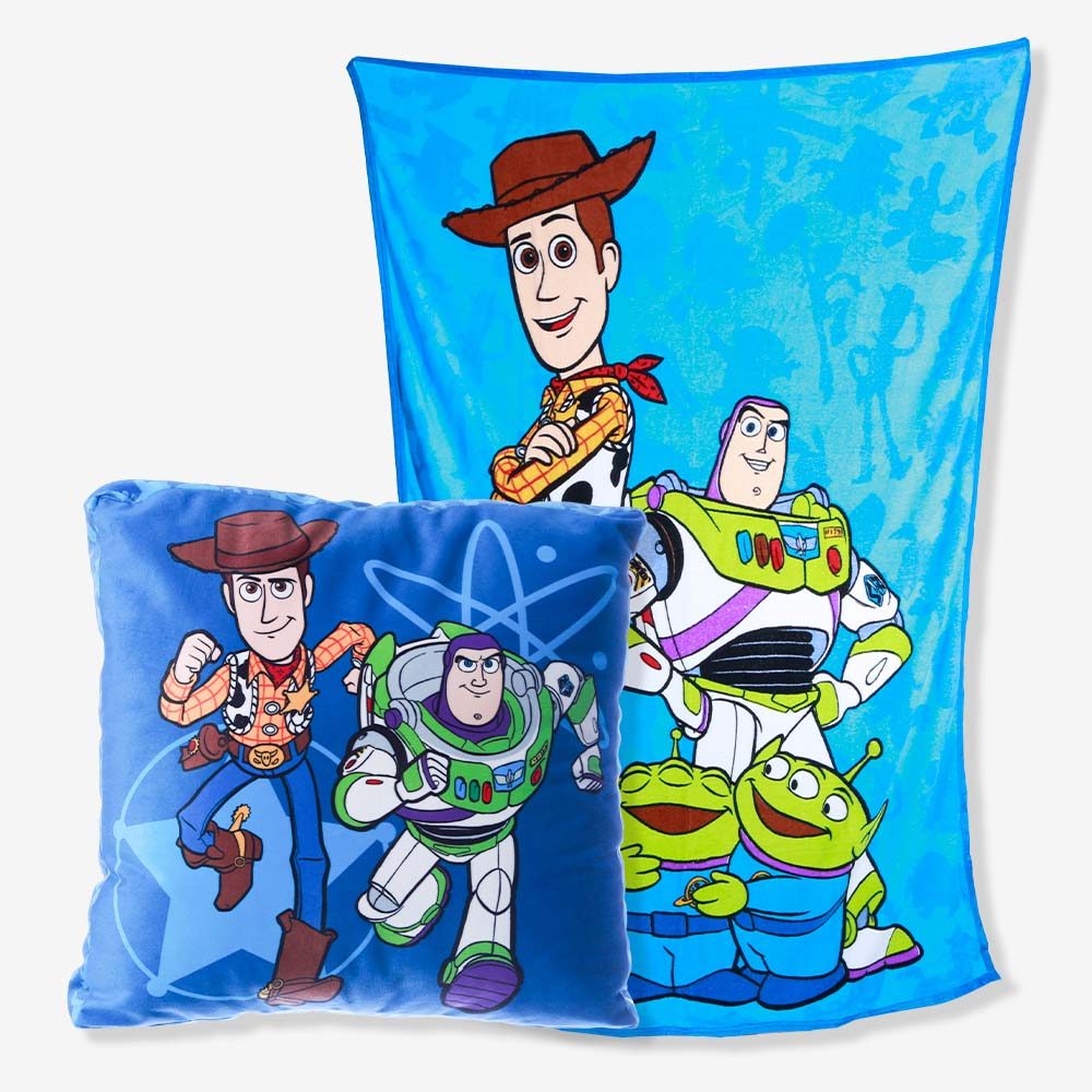 Almofada com Manta Toy Story – Disney em Oferta na Shopee