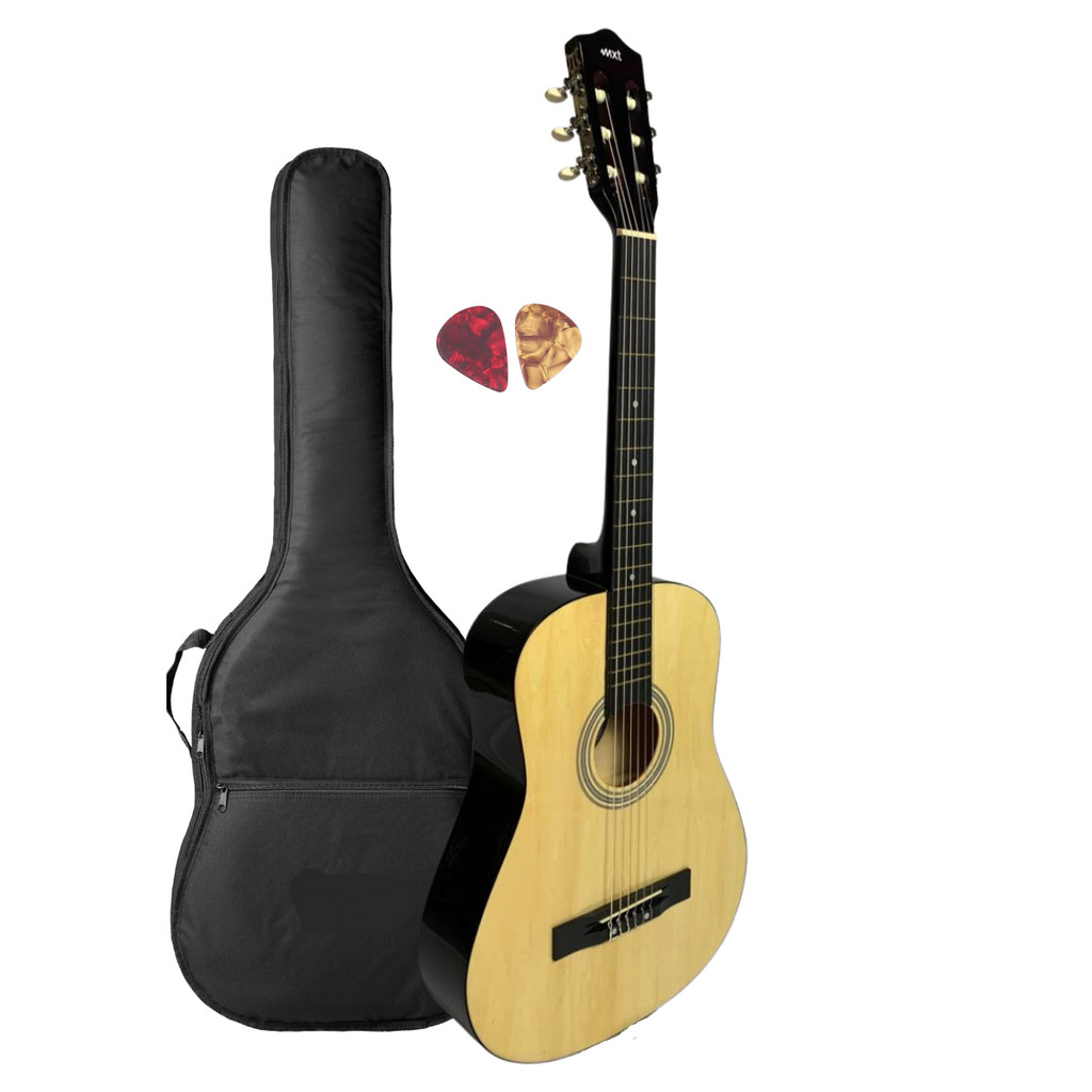 Violão Estudo MXT Acústico Estudo Nylon Natural 38" + Capa