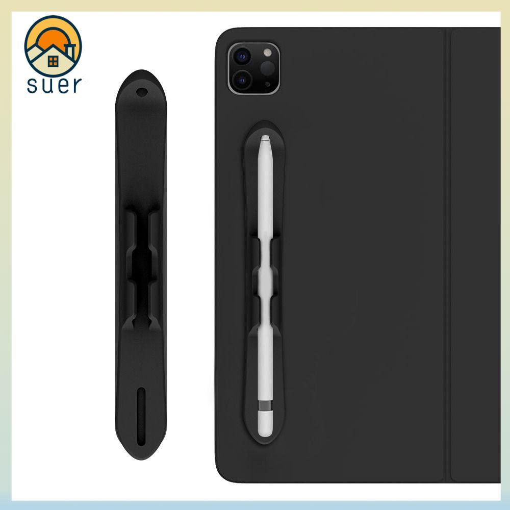 Porta-Lápis SUEBR , Slot Para Caneta De Toque Tablet De Silicone Autoadesivo , De 1a/2a Geração