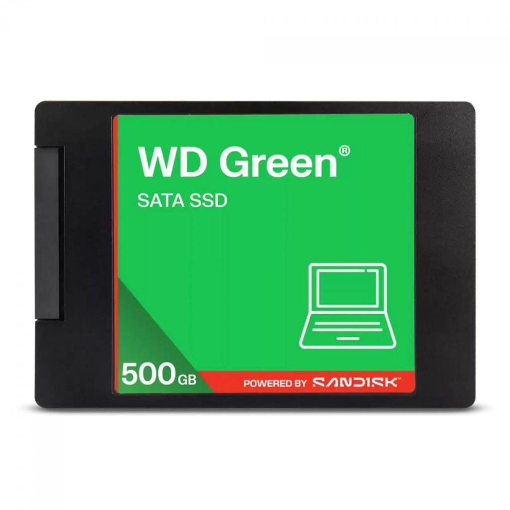 SSD WD Green 500GB, Sata III, Leitura 545MBs e Gravação 505MBs, WDS500G5G0A em Oferta na Shopee
