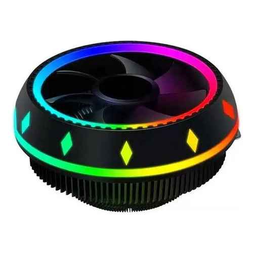 Kit 2 Cooler Universal Led RGB Processador Cpu Amd Intel