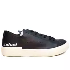 Tênis Colcci Simple Leather Feminino Casual Confortável Urbano Dia a Dia Solado Borracha Original