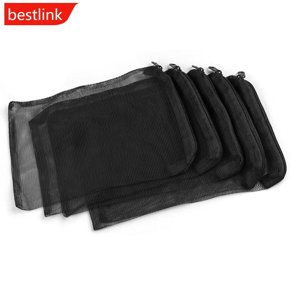 BESTLINK 10 Pçs Saco De Rede De Filtro Malha Lagoa De Aquário Para Bola Bioquímica Carbono Tanque De Peixes Anel Cerâmic