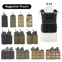 Bolsa Simples/Dupla Tripla M4 AR15 Molle Magazine Pouch E2X1