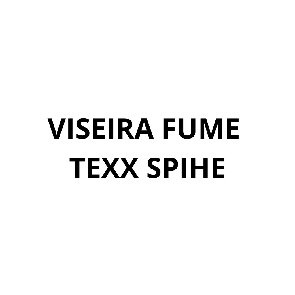 Mascara De Protecao Viseira Fume Texx Modelo Spihe