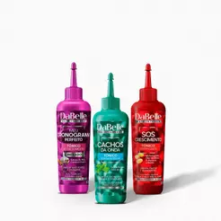 Kit 3 Tônicos Fortificantes Dabelle Hair - 3 Produtos