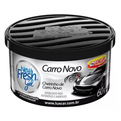 Odorizador Gel Carro Novo 60g 4747 Luxcar