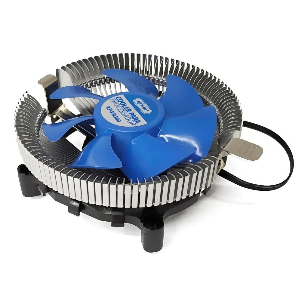 Cooler Knup Kp-vr300 Para Processadores Intel E Amd Air Cooling 75w Azul