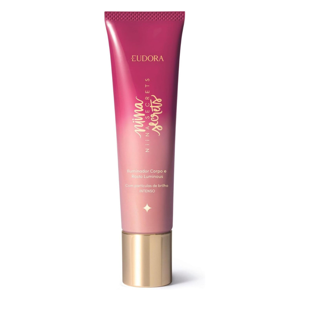 Iluminador Corpo E Rosto Niina Secrets Luminous 60ml Eudora Creme
