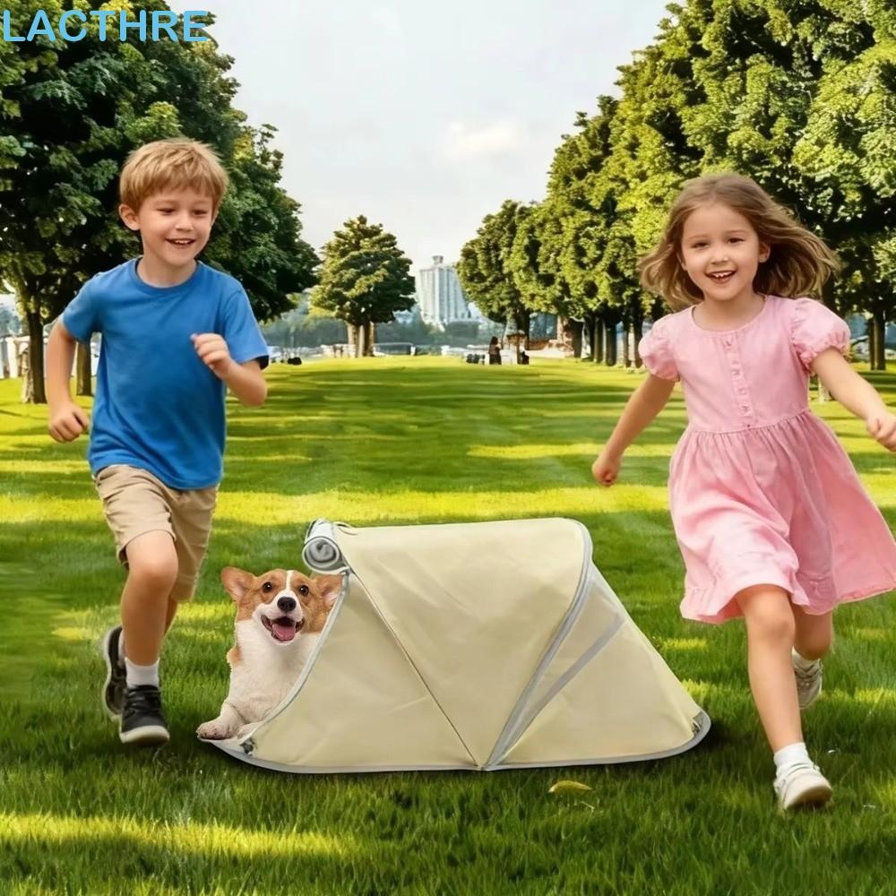 Cama De Barraca Para Cães LACTHRE , Dobrável Removível À Prova De Sol Animais De Estimação , Dormir Respirável Ventilada