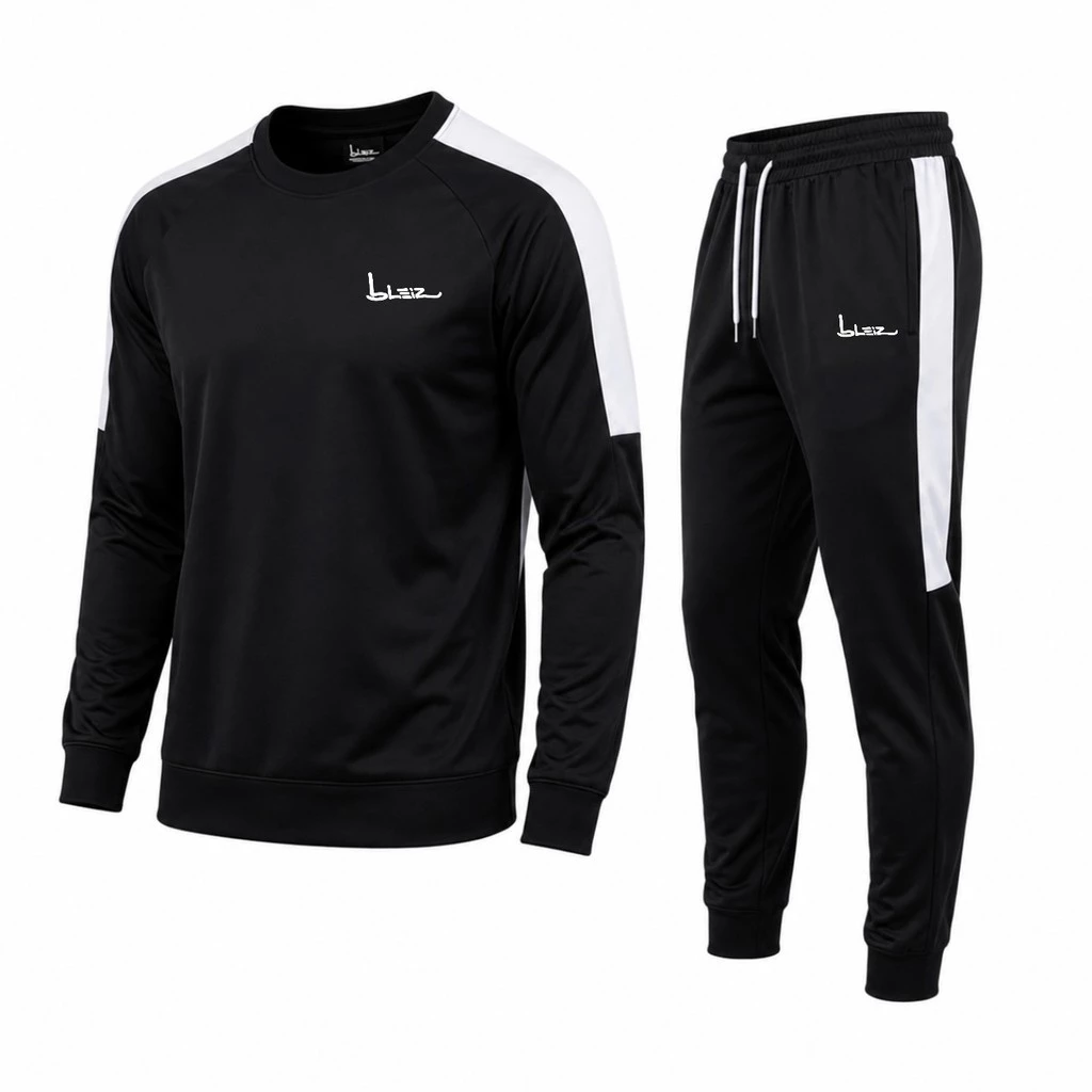 Conjunto de Frio Masculino Dry Fit Esportivo Casaco e Calça Jogger Fitness Inverno — imagem 1