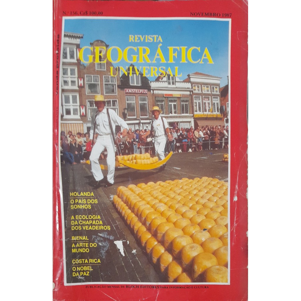 Revista Geográfica Universal nº 156 Novembro 1987 de Bloch 8000727