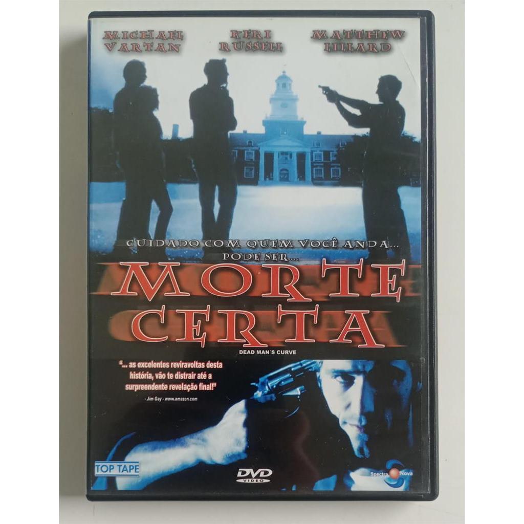 DVD MORTE CERTA direção DAN ROSEN